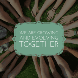 grow evolve together hands in - The World Tapping Circle EFT
