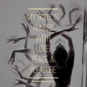 body aligned love peace pleasure silhouette arms eft world tapping circle