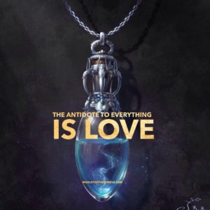 antidote is love amulet potion necklace eft world tapping circle