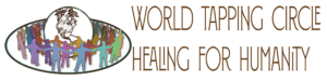 World Tapping Circle Healing for Humanity Logo Color side by side